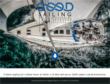 Tablet Screenshot of goodsailing.se